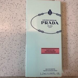PRADA Infusion de Rhubarbe Mini Eau de Parfum Trial Size 1.2 mL